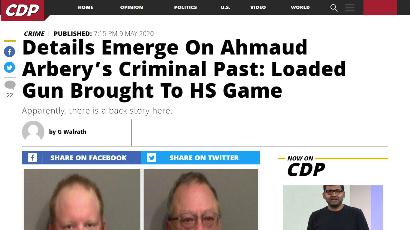 Details Emerge On Ahmaud Arbery’s Criminal Past: Loaded ...